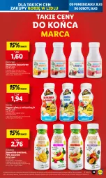Gazetka promocyjna Lidl - GAZETKA - Gazetka - ważna od 20.03 do 20.03.2024 - strona 33 - produkty: Por, Pur, Jogurt, Pilos, Smoothie, Mango, Jogurt pitny