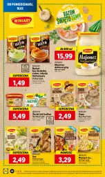 Gazetka promocyjna Lidl - GAZETKA - Gazetka - ważna od 20.03 do 20.03.2024 - strona 48 - produkty: Piec, Majonez, Sos, Zupa, Winiary, Lion, Cappuccino