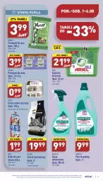 Gazetka promocyjna Aldi - Pełny katalog - Gazetka - ważna od 06.08 do 06.08.2022 - strona 13 - produkty: Top, Por, Przekąski dla kota, Przekąski dla psa, Baton, Sanytol, Baton dla psa, Ariel, Kapsułki do prania, Fa