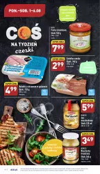 Gazetka promocyjna Aldi - Pełny katalog - Gazetka - ważna od 06.08 do 06.08.2022 - strona 18 - produkty: Chrzan, Sałatka, Sos, Mus, Gin, Sałat, Gala, Musztarda