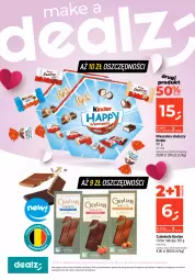 Gazetka promocyjna Dealz - MAKE A DEALZ - Gazetka - ważna od 14.02 do 14.02.2024 - strona 1 - produkty: Gra, Czekolada, Kinder, LG