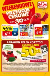 Gazetka promocyjna Auchan - 30 Lat Hipermarket - Gazetka - ważna od 28.04 do 28.04.2026 - strona 3 - produkty: Ser, Por, Gra, Telefon, Papier, Schogetten, Ręcznik, Sport, Czekolada, Hochland, Feta, Olej, Mleko, Fa