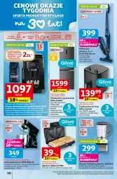 Gazetka promocyjna Auchan - 30 Lat Hipermarket - Gazetka - ważna od 28.04 do 28.04.2026 - strona 50 - produkty: Chłodziarka, Odkurzacz, Top, Robot planetarny, Blender, Kawa ziarnista, Kawa, Zamrażarka, Pojemnik, Silan, Robot, Smoothie, Zelmer, Bosch, Drzwi