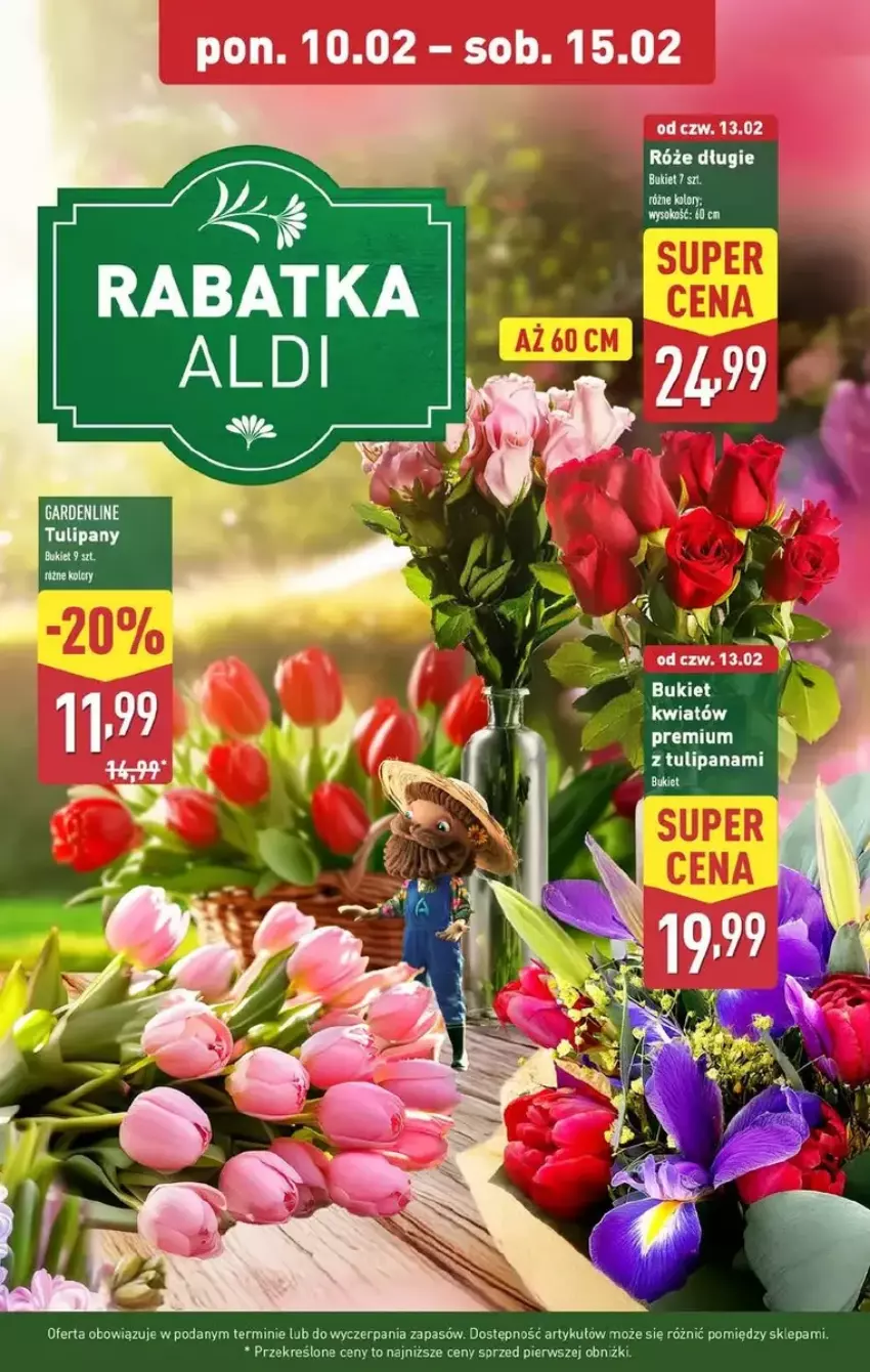 Gazetka promocyjna Aldi - ważna 13.02 do 15.02.2025 - strona 8 - produkty: Sok, Tulipan