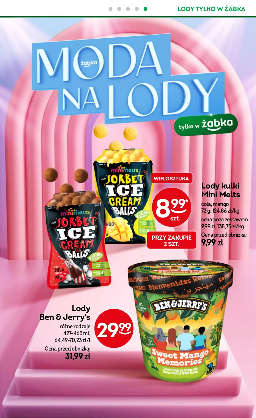Gazetka promocyjna Żabka - ważna 04.06 do 17.06.2025 - strona 14 - produkty: Lody, Mango