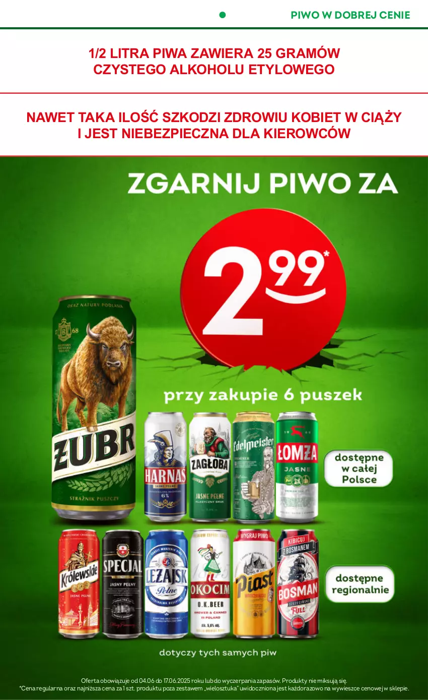 Gazetka promocyjna Żabka - ważna 04.06 do 17.06.2025 - strona 22 - produkty: Gra, Piec, Piwa, Piwo