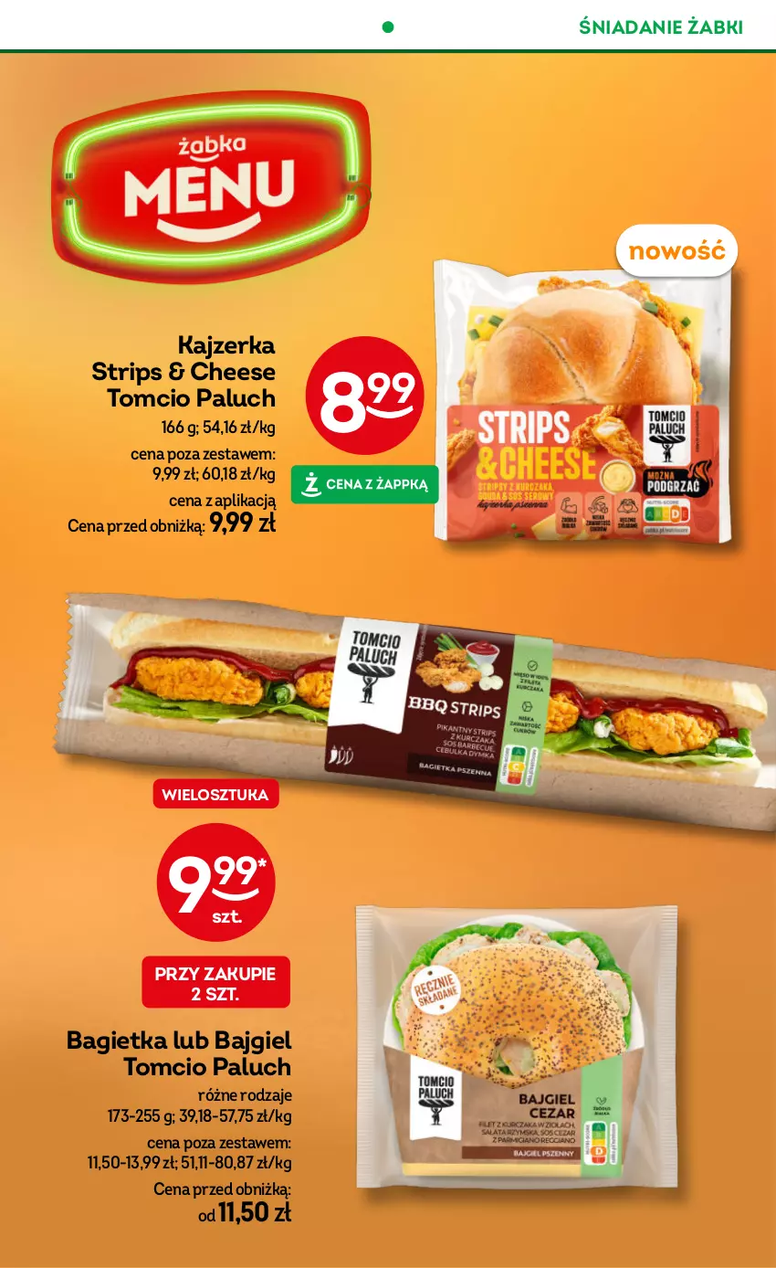Gazetka promocyjna Żabka - ważna 04.06 do 17.06.2025 - strona 5 - produkty: Bagietka, Kajzerka