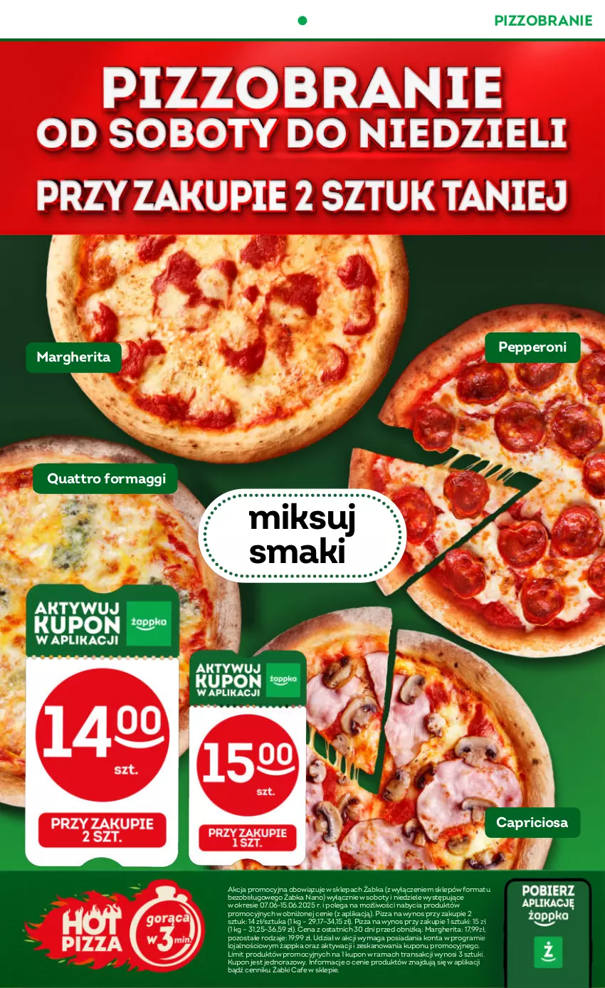 Gazetka promocyjna Żabka - ważna 04.06 do 17.06.2025 - strona 64 - produkty: Gra, Maggi, Pizza, Rama, Tran