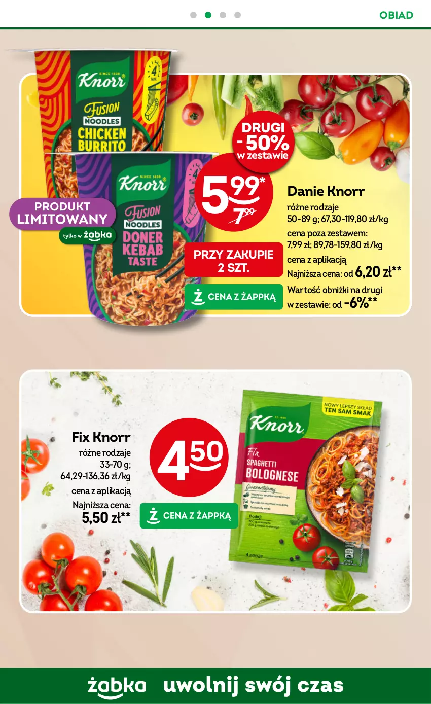 Gazetka promocyjna Żabka - ważna 04.06 do 17.06.2025 - strona 67 - produkty: Knorr