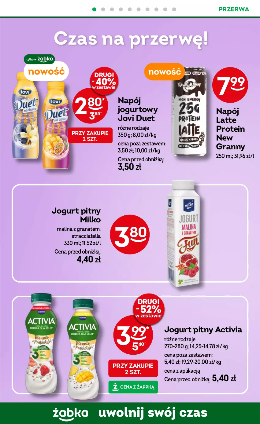 Gazetka promocyjna Żabka - ważna 04.06 do 17.06.2025 - strona 76 - produkty: Activia, Gra, Granat, Jogurt, Jogurt pitny, Napój, Napój jogurtowy