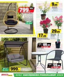 Gazetka promocyjna Bricomarche - Gazetka - Gazetka - ważna od 20.04 do 20.04.2024 - strona 6 - produkty: Huśtawka, Stolik, Bukiet, Fotel, Fa