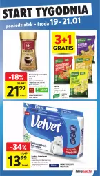 Gazetka promocyjna Intermarche - Gazetka promocyjna - Gazetka - ważna od 21.01 do 21.01.2026 - strona 45 - produkty: Kawa rozpuszczalna, Gra, Papier, Kawa, Papier toaletowy, Velvet, Knorr