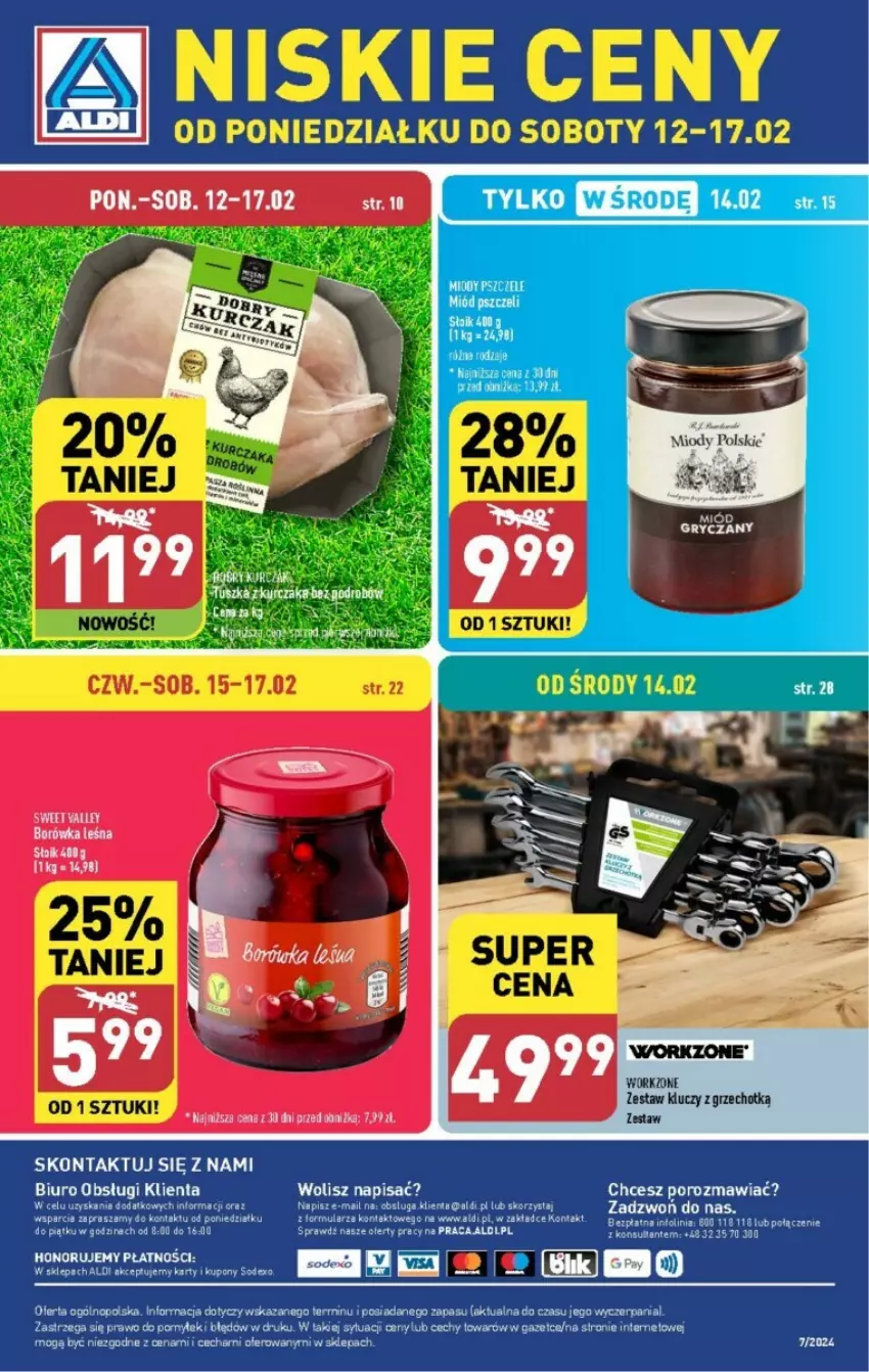 Gazetka promocyjna Aldi - ważna 12.02 do 17.02.2024 - strona 32 - produkty: Miód