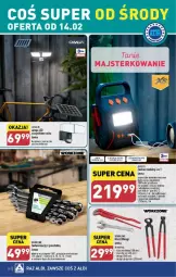 Gazetka promocyjna Aldi - Gazetka - ważna od 17.02 do 17.02.2024 - strona 21 - produkty: Por, Stojak, LANA, Silan, Lampa LED, Bateria, Zestaw kluczy, Lampa, Mobil, Fa