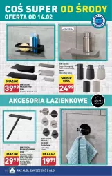 Gazetka promocyjna Aldi - Gazetka - ważna od 17.02 do 17.02.2024 - strona 24 - produkty: Wieszak, Kosz, Ręcznik, Półka, Kubek, Mydło, Dozownik