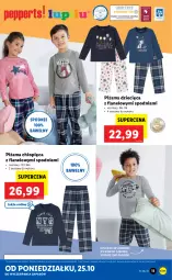 Gazetka promocyjna Lidl - GAZETKA - Gazetka - ważna od 31.10 do 31.10.2021 - strona 11 - produkty: Kosz, Koszulka, Dzieci, Spodnie, Piżama