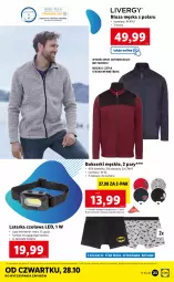 Gazetka promocyjna Lidl - GAZETKA - Gazetka - ważna od 31.10 do 31.10.2021 - strona 23 - produkty: Ser, Spiderman, Tarka, Latarka czołowa, Latarka, Bluza, Star Wars, Bokserki