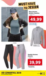 Gazetka promocyjna Lidl - GAZETKA - Gazetka - ważna od 31.10 do 31.10.2021 - strona 27 - produkty: Mus, Dres, Spodnie, Bluza, Spodnie dresowe, Bluza dresowa