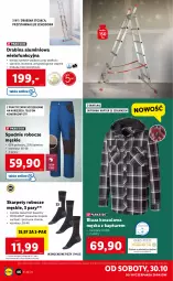 Gazetka promocyjna Lidl - GAZETKA - Gazetka - ważna od 31.10 do 31.10.2021 - strona 46 - produkty: Piec, Top, Sok, Por, Drabina, Telefon, Karp, Kosz, Spodnie, Bluza, Olma