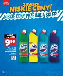 Gazetka promocyjna Topaz - Gazetka - Gazetka - ważna od 31.08 do 31.08.2026 - strona 28 - produkty: Domestos, Płyn do wc