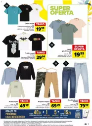 Gazetka promocyjna Carrefour - Gazetka - ważna od 13.04 do 13.04.2024 - strona 3 - produkty: Spodnie jeans, Klej, T-shirt, Spodnie, Bluza