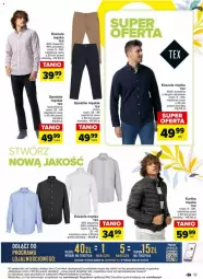 Gazetka promocyjna Carrefour - Gazetka - ważna od 13.04 do 13.04.2024 - strona 5 - produkty: Kurtka, Kosz, Klej, Koszula, Spodnie