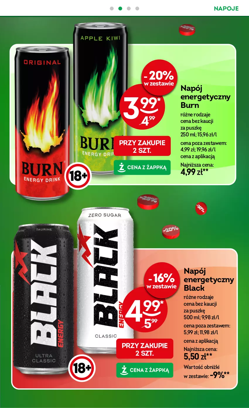 Gazetka promocyjna Żabka - ważna 23.09 do 15.12.2025 - strona 11 - produkty: Lack, Napój, Napój energetyczny, Napoje