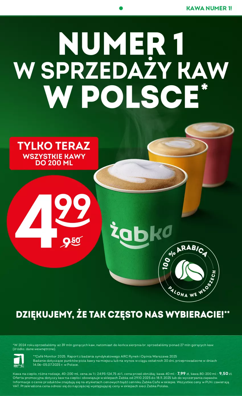 Gazetka promocyjna Żabka - ważna 23.09 do 15.12.2025 - strona 2 - produkty: Kawa, Monitor, Por