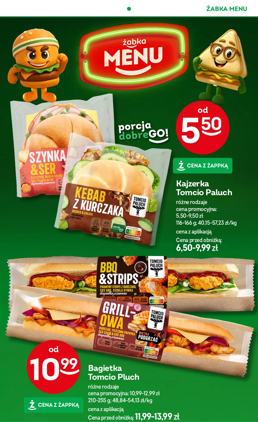 Gazetka promocyjna Żabka - ważna 23.09 do 15.12.2025 - strona 45 - produkty: Bagietka, Kajzerka