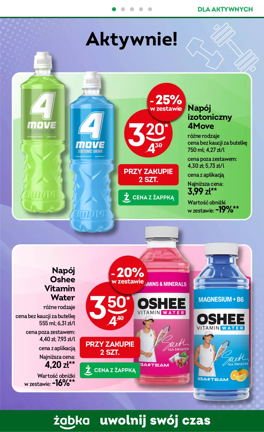 Gazetka promocyjna Żabka - ważna 23.09 do 15.12.2025 - strona 60 - produkty: Napój, Napój izotoniczny, Oshee