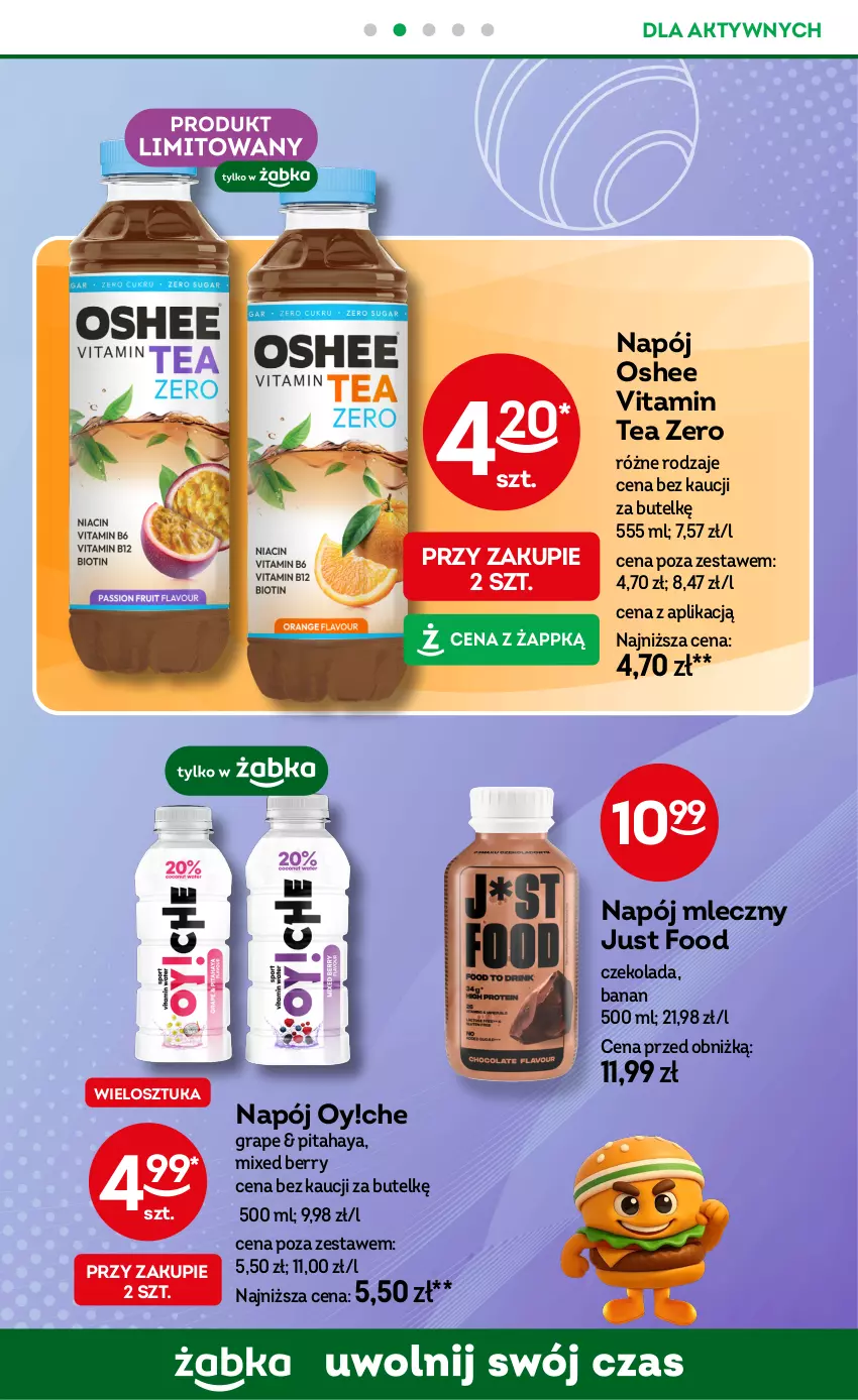 Gazetka promocyjna Żabka - ważna 23.09 do 15.12.2025 - strona 61 - produkty: Czekolada, Gra, Napój, Napój mleczny, Oshee, Pitahaya