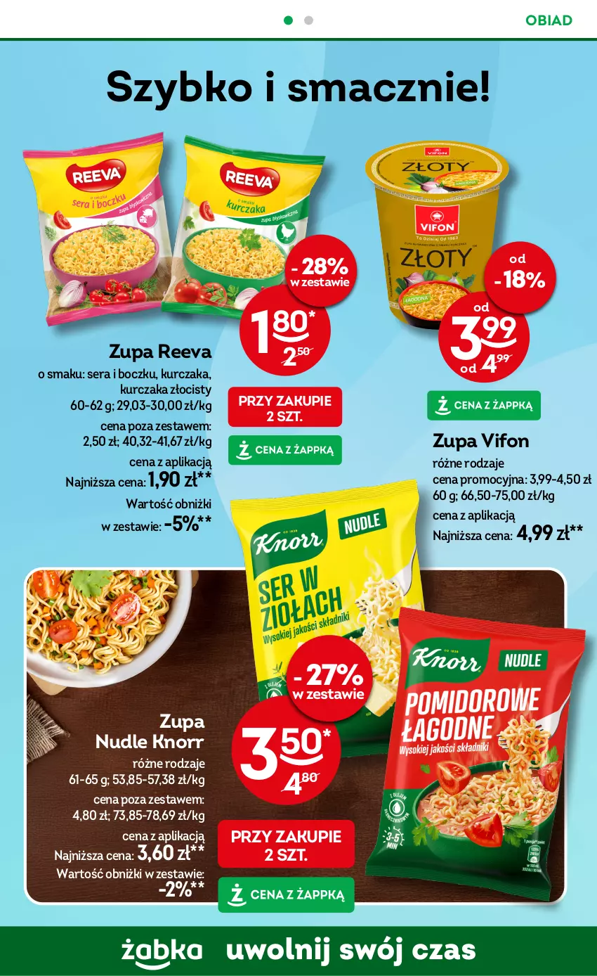 Gazetka promocyjna Żabka - ważna 23.09 do 15.12.2025 - strona 65 - produkty: Knorr, Kurczak, Ser, Zupa