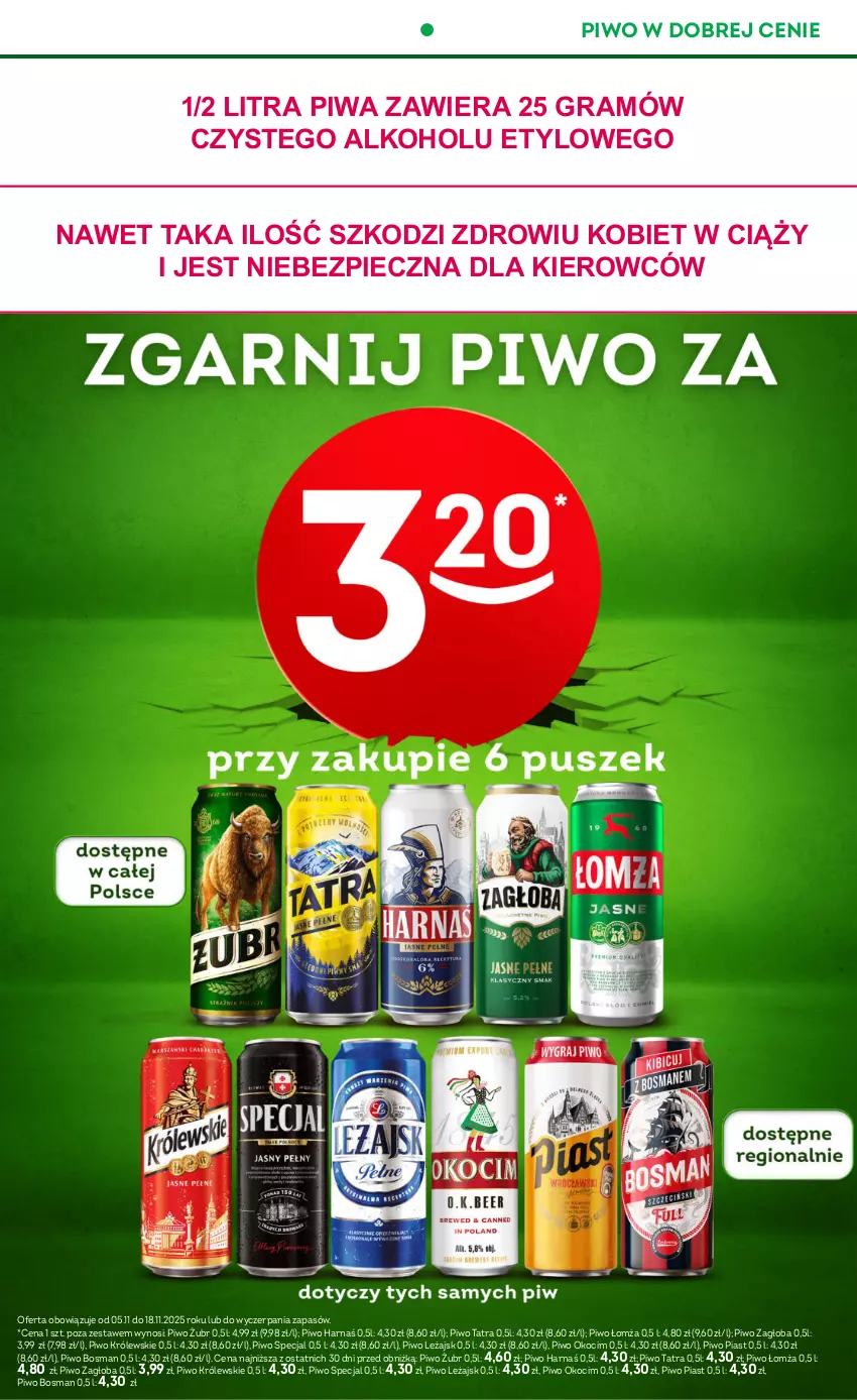 Gazetka promocyjna Żabka - ważna 23.09 do 15.12.2025 - strona 7 - produkty: Gra, Harnaś, Koc, Królewski, Okocim, Piast, Piec, Piwa, Piwo, Tatra