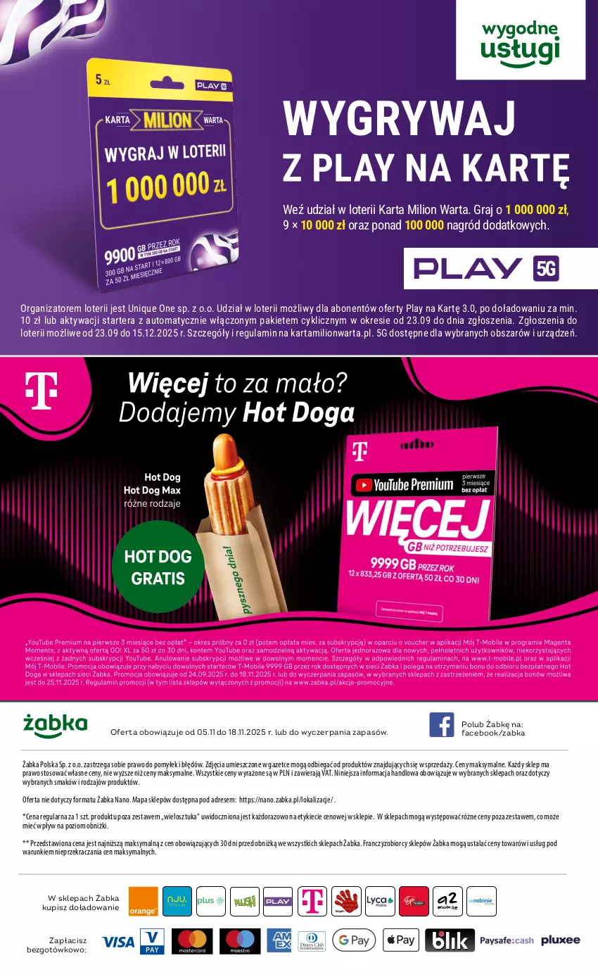 Gazetka promocyjna Żabka - ważna 23.09 do 15.12.2025 - strona 74 - produkty: Dres, Fa, Gra, Lion, Tera