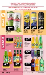 Gazetka promocyjna Netto - Od Poniedziałku - Gazetka - ważna od 07.02 do 07.02.2026 - strona 20 - produkty: Piwa, Piwo, Sok, Koc, Gra, Napój energetyczny, Kasztelan, Mirinda, Napoje, Warka, Tatra, Pepsi, Napój gazowany, Radler, Syrop, Kubuś, Okocim, Napój, Herbapol