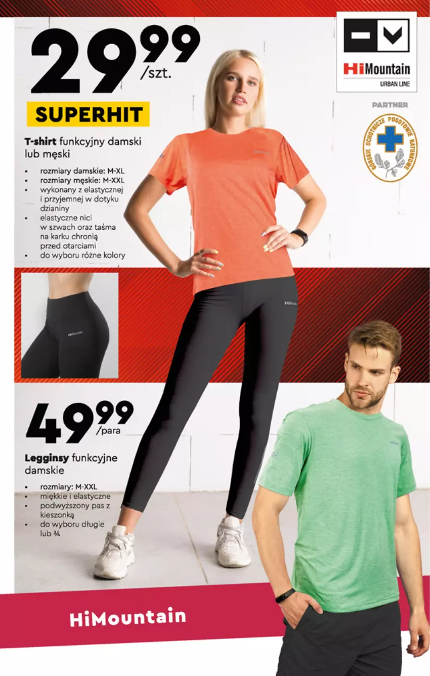 Gazetka promocyjna Biedronka - Okazje tygodnia - ważna 28.03 do 13.04.2022 - strona 29 - produkty: Gin, Legginsy, T-shirt