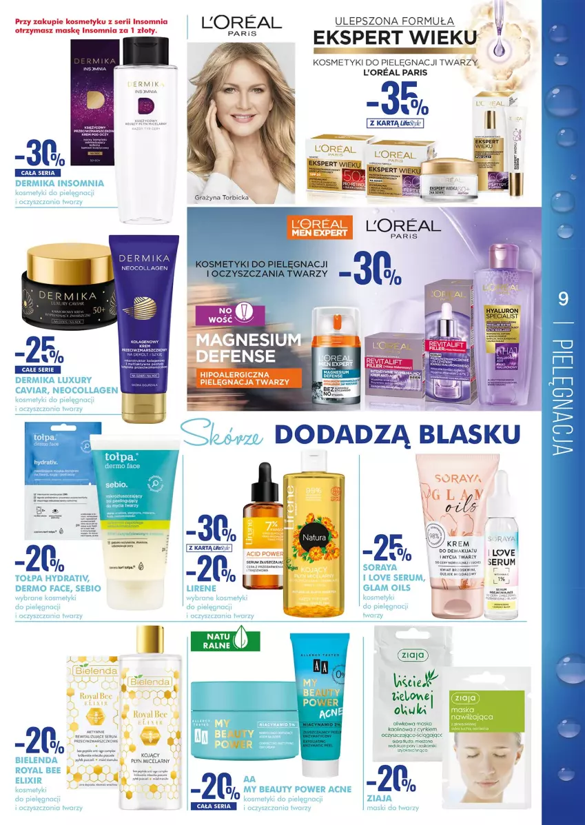 Gazetka promocyjna Super Pharm - Gazetka - ważna 21.03 do 06.04.2022 - strona 9 - produkty: Acana, Cynk, Dermika, Fa, Kosmetyki do pielęgnacji, Lack, Makijaż, Maska, Olej, Płyn micelarny, Por, Rum, Ser, Serum, Tołpa, Ziaja