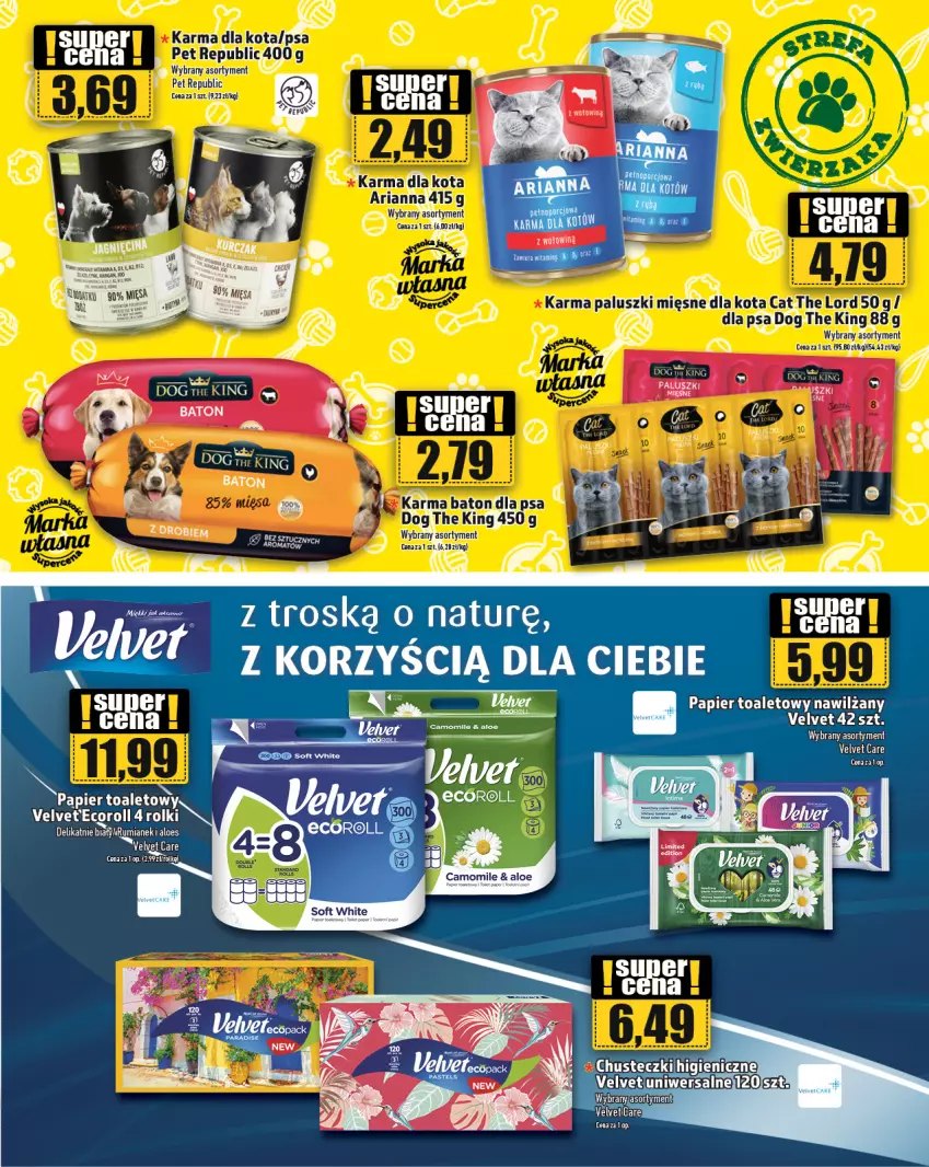 Gazetka promocyjna Topaz - Gazetka - ważna 13.06 do 19.06.2024 - strona 19 - produkty: Baton, Baton dla psa, Rolki, Velvet