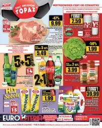 Gazetka promocyjna Topaz - Gazetka - Gazetka - ważna od 19.06 do 19.06.2024 - strona 1 - produkty: Piwo, Coca-Cola, Carlsberg, Fanta, Waga, Sprite, Napój, Mleko, Fa