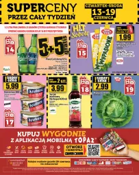 Gazetka promocyjna Topaz - Gazetka - Gazetka - ważna od 19.06 do 19.06.2024 - strona 24 - produkty: Piwo, Krakus, Ser, Carlsberg, Syrop, Olej, Herbapol