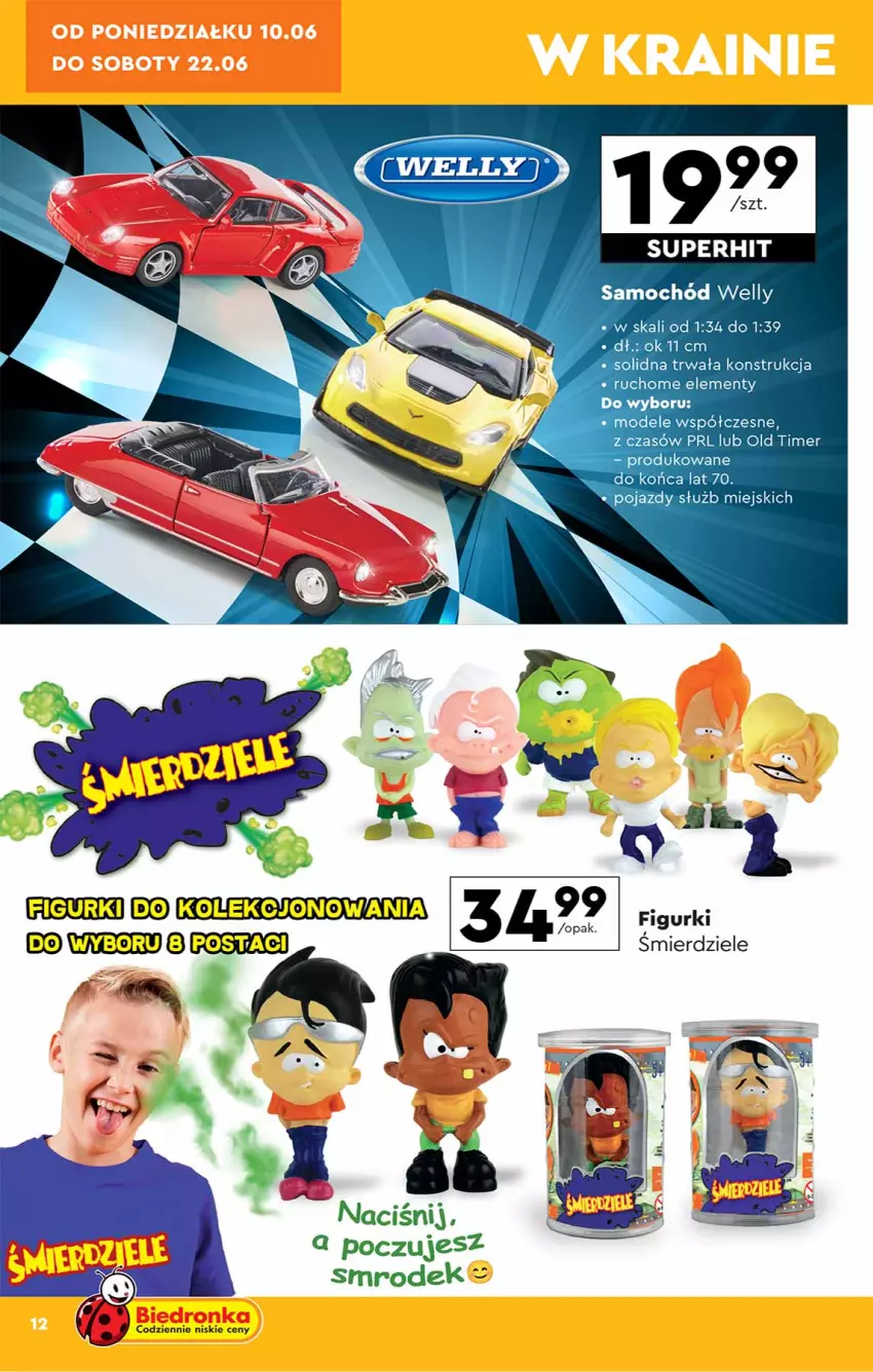 Gazetka promocyjna Biedronka - ważna 10.06 do 23.06.2024 - strona 12 - produkty: Pojazd, Samochód