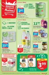 Gazetka promocyjna Auchan - Gazetka Koszyk Oszczędności Auchan Moje Auchan - Gazetka - ważna od 14.06 do 14.06.2023 - strona 3 - produkty: Piwa, Piwo, Ser, Bake Rolls, Rum, Gra, Papier, Ogórki konserwowe, Tyskie, Papier toaletowy, 7 Days, Płyn do płukania, Knoppers, Groszek, LG, Fa