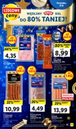 Gazetka promocyjna Lidl - GAZETKA - Gazetka - ważna od 28.12 do 28.12.2022 - strona 19 - produkty: Ser, Por, Parówki, Szynka konserwowa, Szynka, PIKOK, Boczek, Frankfurterki, Kabanos