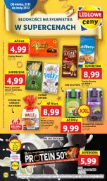 Gazetka promocyjna Lidl - GAZETKA - Gazetka - ważna od 28.12 do 28.12.2022 - strona 62 - produkty: Ciastka, Orzeszki, Bounty, Rodzynki, Baton