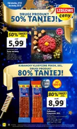 Gazetka promocyjna Lidl - GAZETKA - Gazetka - ważna od 28.12 do 28.12.2022 - strona 8 - produkty: Sok, Sokołów, Tatar wołowy, PIKOK, Kabanos