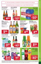 Gazetka promocyjna Stokrotka - Market - Gazetka - ważna od 22.10 do 22.10.2025 - strona 21 - produkty: Piwa, Piwo, Książęce, Warzywa, Mus, Gra, Napój energetyczny, Somersby, Namysłów, Papryka, Coca-Cola, Tyskie, Chrupki, Tymbark, Syrop, Fanta, Owoce, Monster Munch, Woda, Sprite, Lay’s, Napój, Krakersy, Mięso, Herbapol, Fa