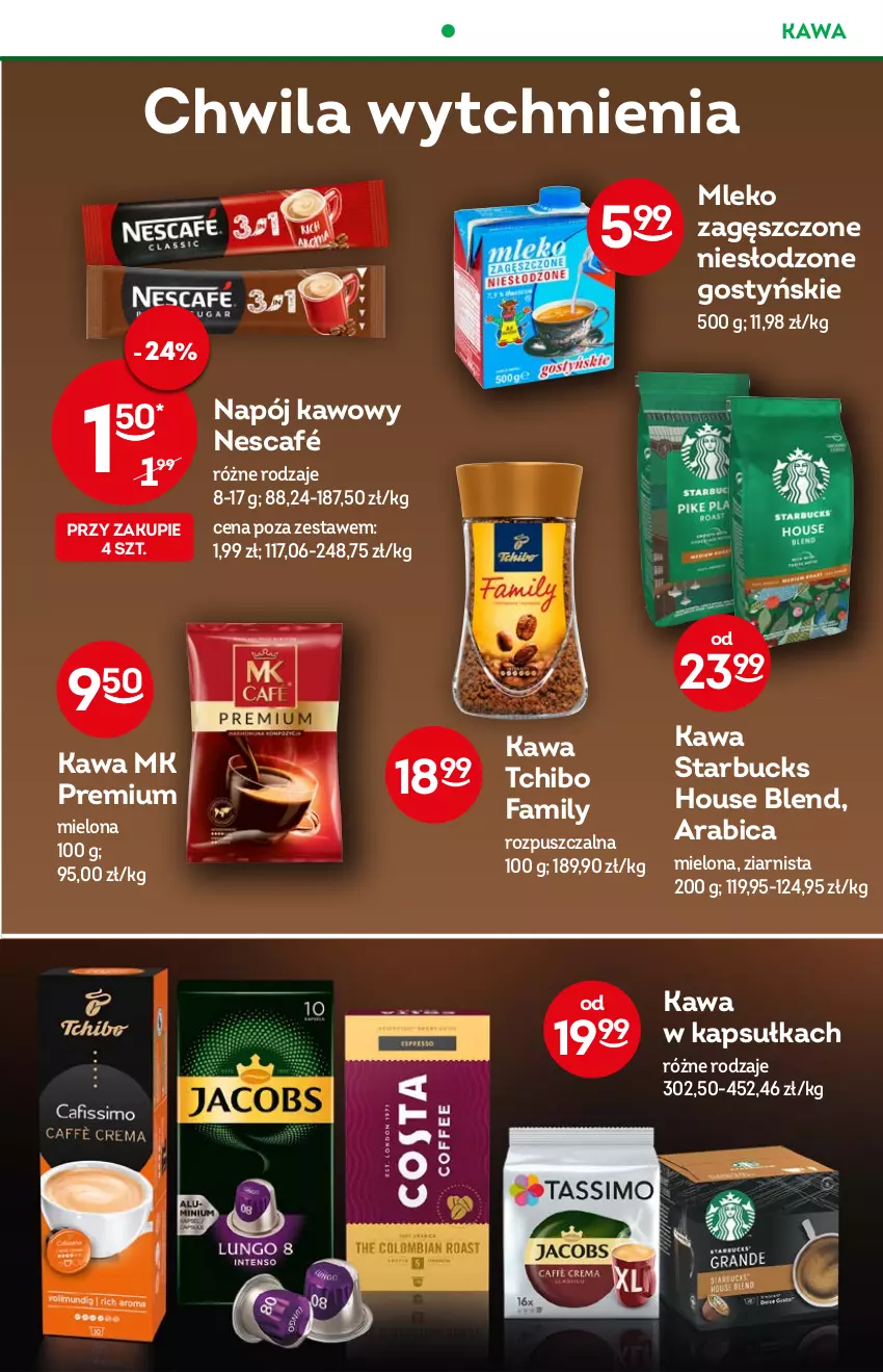 Gazetka promocyjna Żabka - ważna 31.08 do 06.09.2022 - strona 41 - produkty: BIC, Fa, Kawa, Mleko, Napój, Nescafé, Tchibo, Tchibo Family