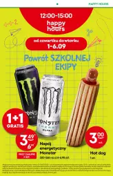Gazetka promocyjna Żabka - Gazetka - ważna od 06.09 do 06.09.2022 - strona 2 - produkty: Gra, Hot dog, Napój energetyczny, Rama, Tran, Napój