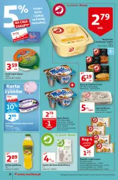 Gazetka promocyjna Auchan - Małe Ceny Supermarkety - Gazetka - ważna od 12.01 do 12.01.2022 - strona 6 - produkty: Ser, Jaja, Serek, Pizza, Margaryna, Rogal, Deser, Nektar, Monte