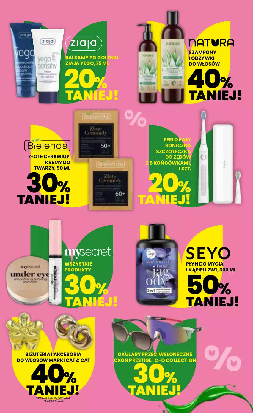 Gazetka promocyjna Drogerie Natura - Gazetka Drogerie Natura - ważna 18.05 do 02.06.2026 - strona 11 - produkty: Płyn do mycia, Szampon, Szczoteczka, Szczoteczka do zębów, Ziaja